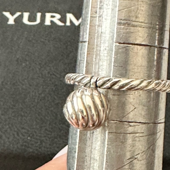 💯 Authentic David Yurman Element collection 925 solid ball ring. - Picture 5 of 5